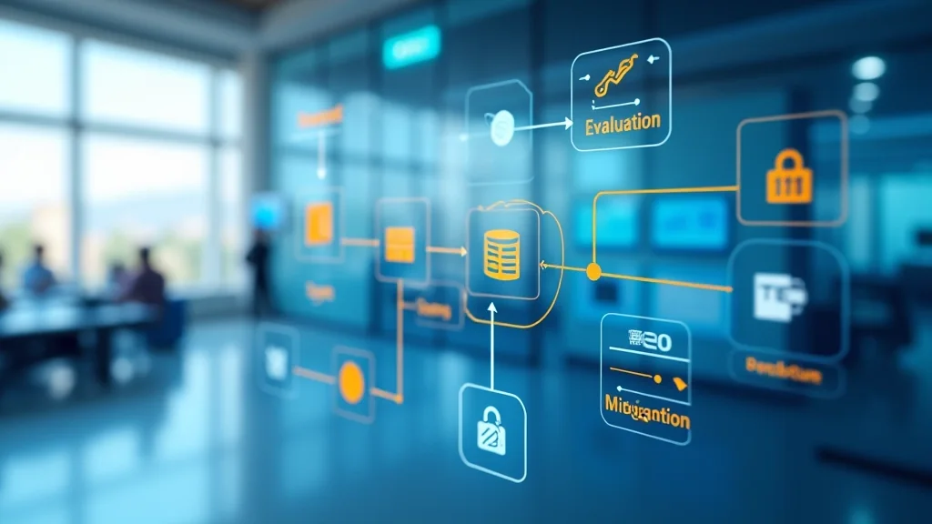Visualización del flujo de datos entre sistemas de gestión